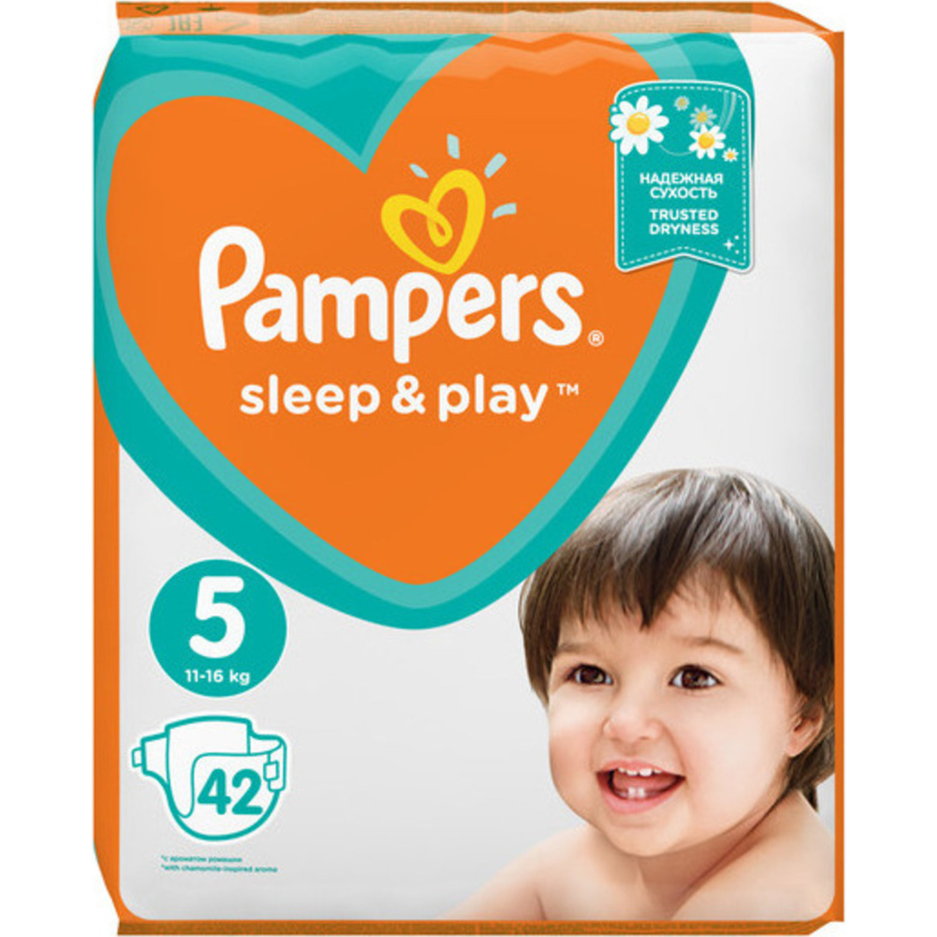 Подгузники Pampers Slee&Play 5 Junior 11-16кг 42шт