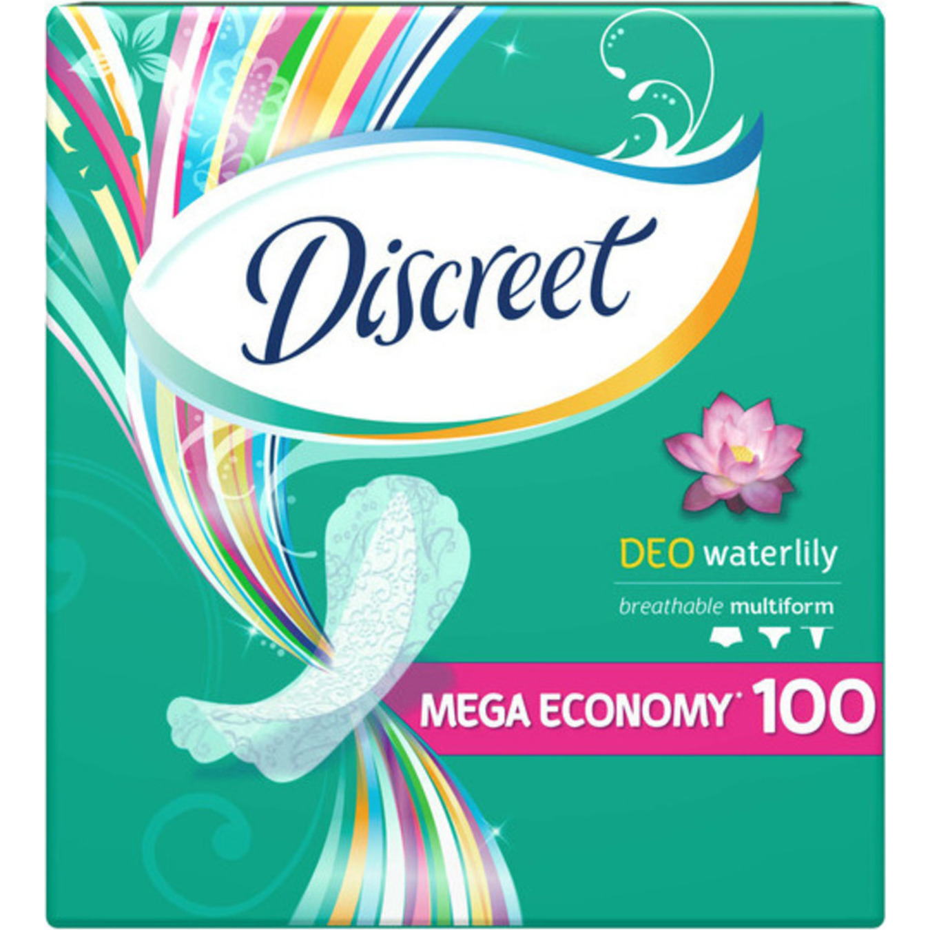 Прокладки щоденні Discreet Deo Water Lily 100шт