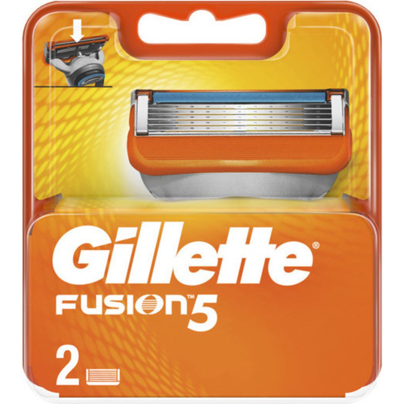 Картриджі Gillette Fusion для гоління змінні 2шт