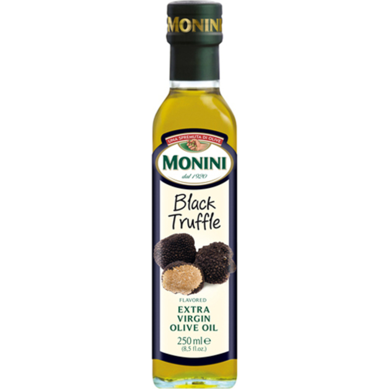 Олія оливкова Monini Black Truffle Extra Virgin 250мл