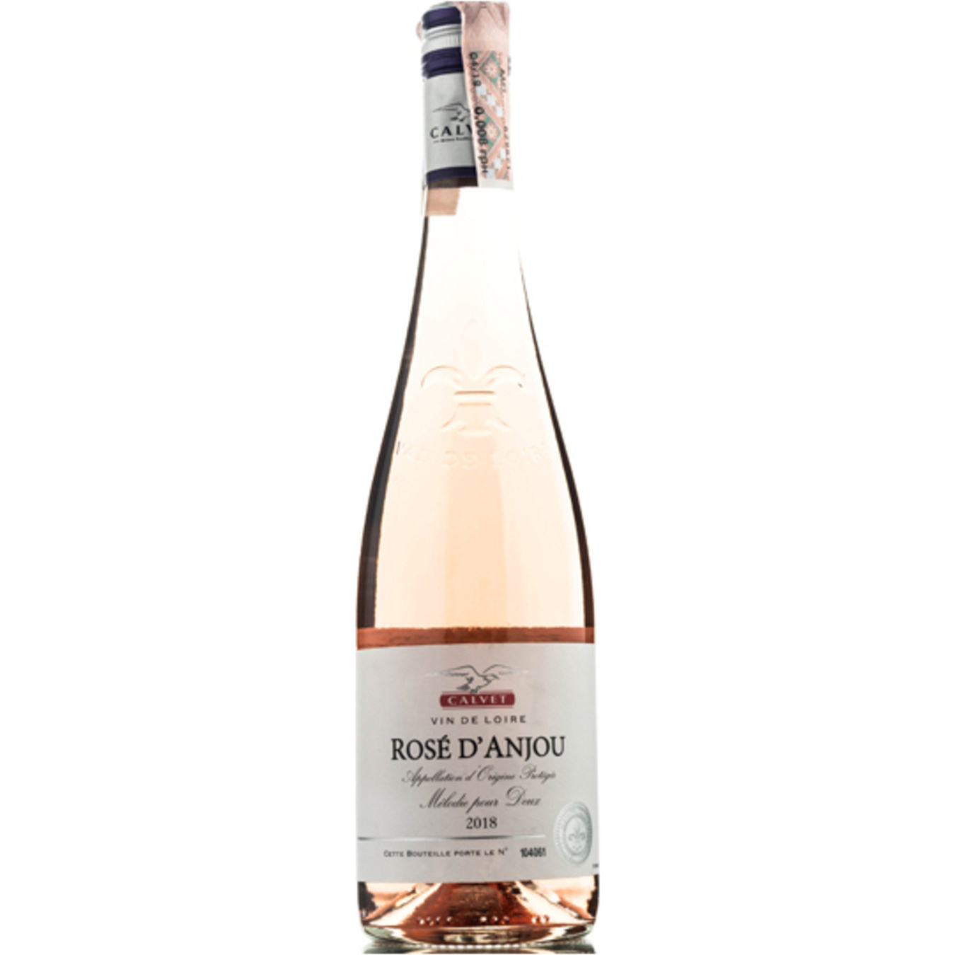 Вино Calvet Rosé d’Anjou рожеве напівсолодке 11% 0,75л
