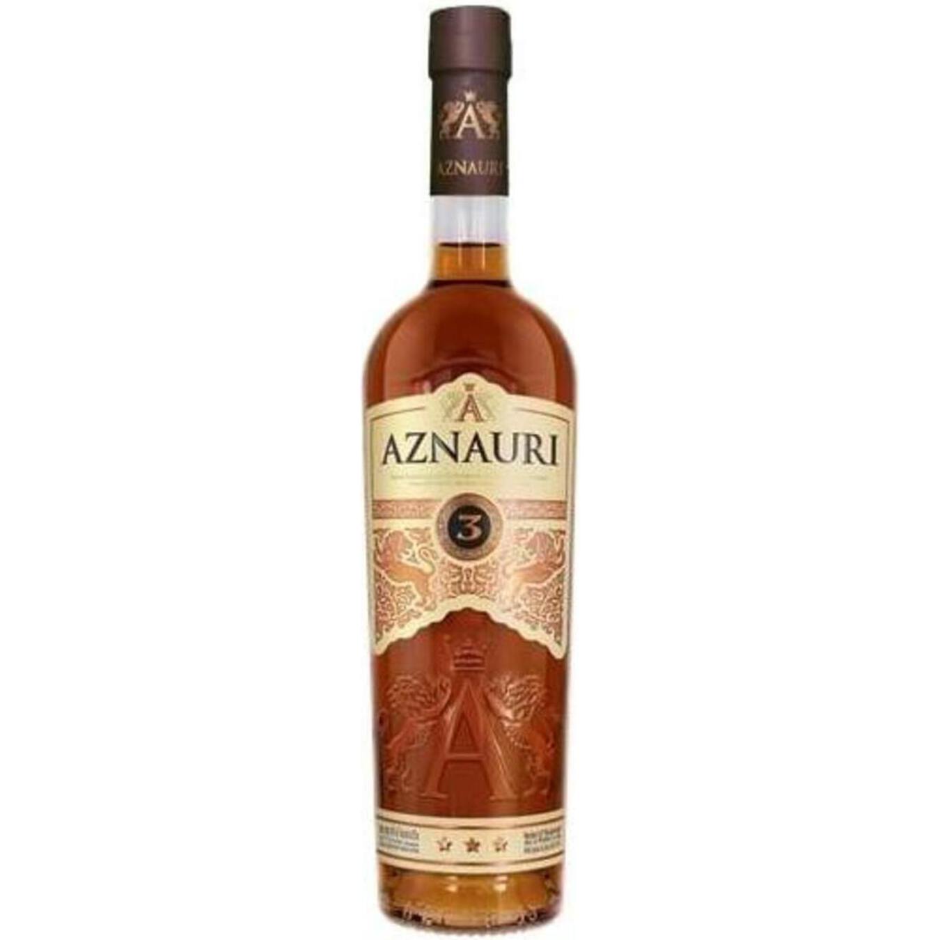 Aznauri 3* Cognac 40% 0,5l