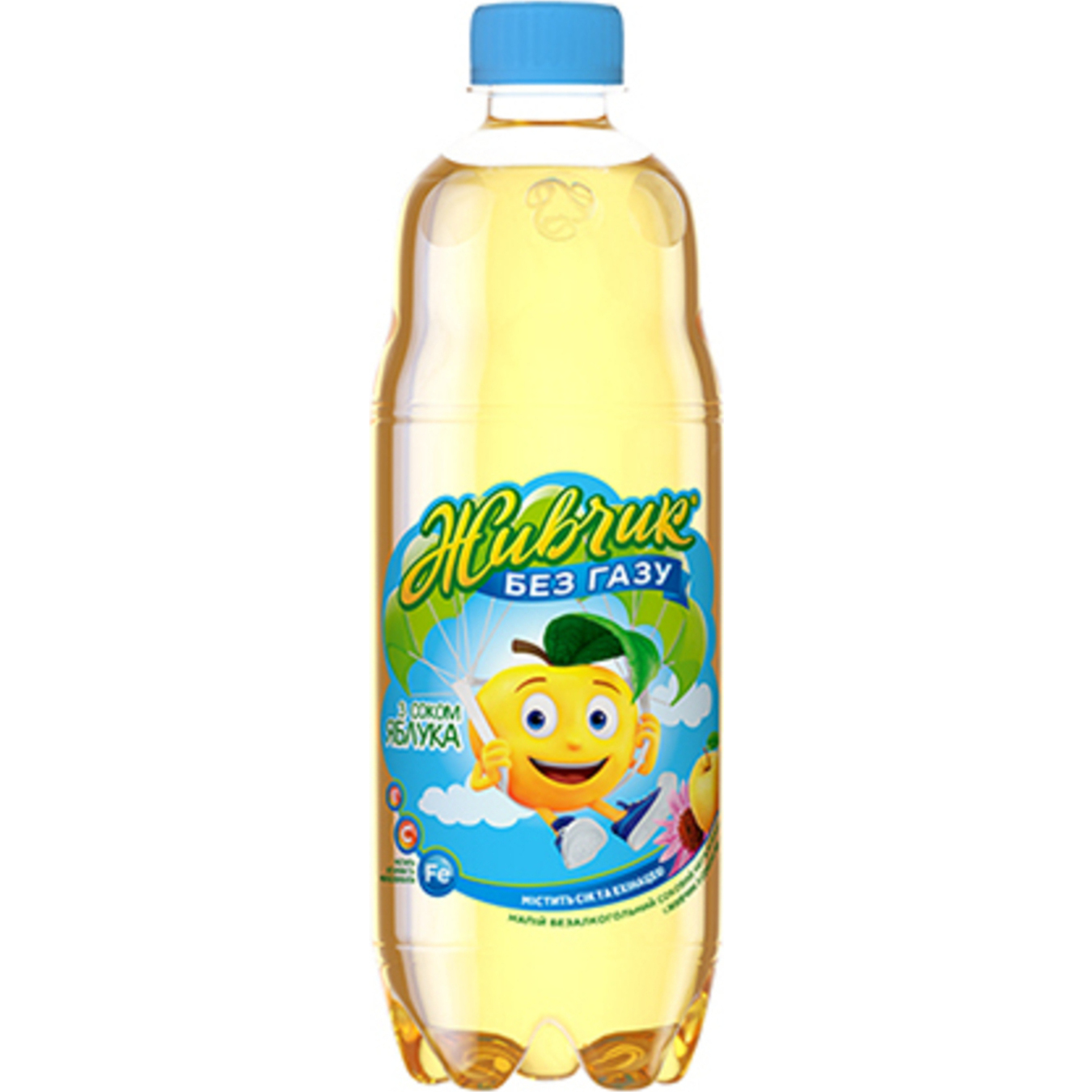 Obolon Zhyvchyk Apple Juice-Containing Non-Carbonated Drink 500ml 
