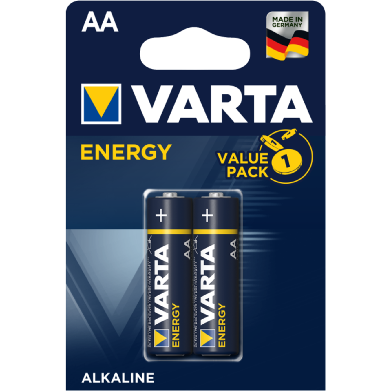 Батарейка VARTA Energy AA BLI 2шт 2
