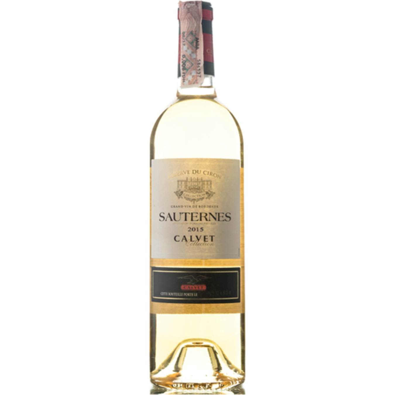 Вино Calvet Reserve du Ciron Sauterne AOP біле солодке 12,5% 0,75л