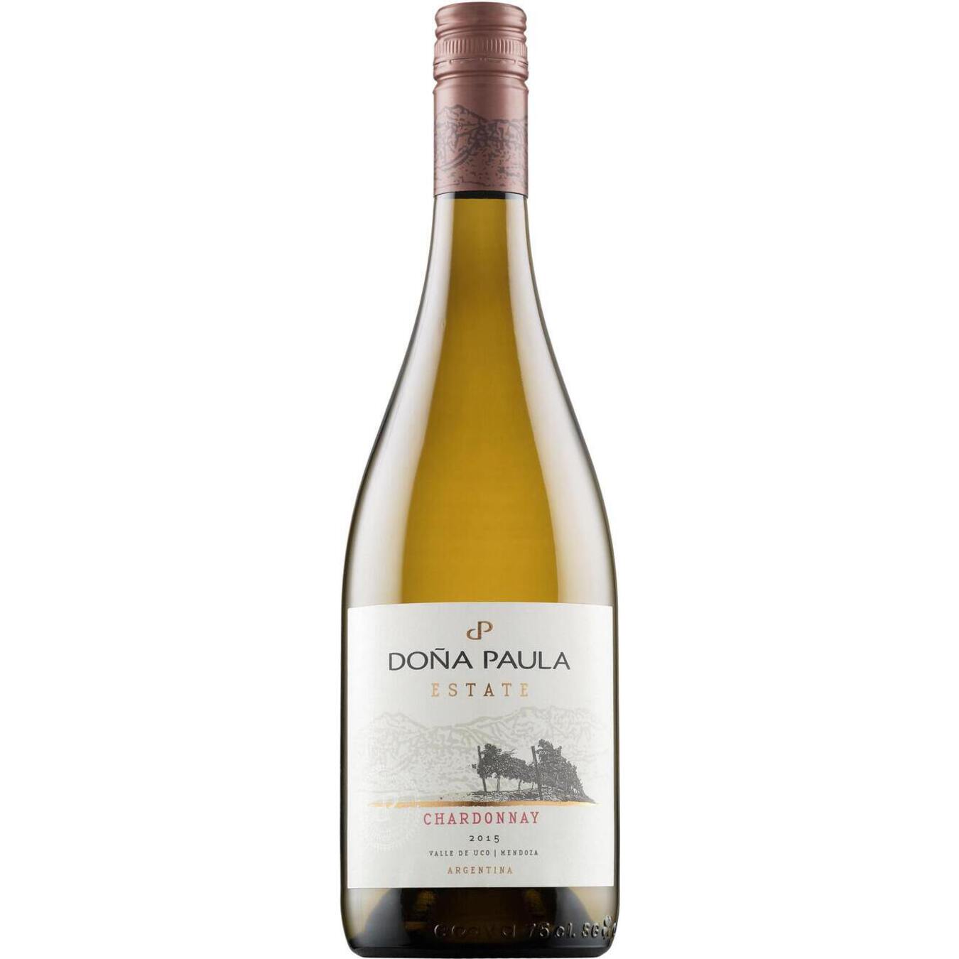 Вино Dona Paula Estate Chardonnay Valle de Uco-Mendoza белое сухое 13,5% 0,75л