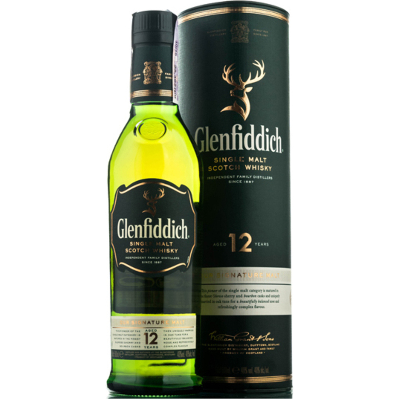 Glenfiddich 12 Yrs Whisky 40% 0,5l