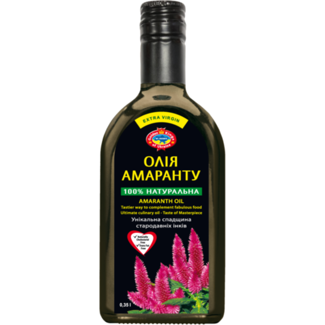 Amaranth oil Golden Kings of Ukraine amaranth oil extract 0.35 l