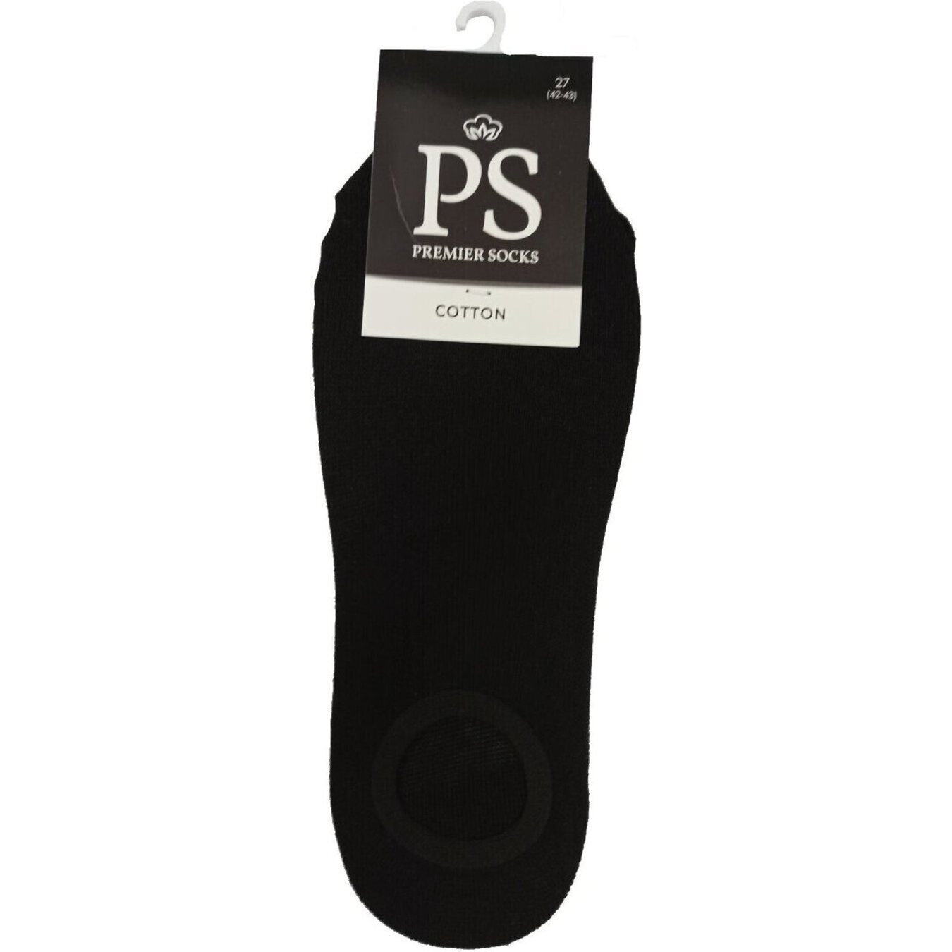 Premier Socks men's ring followers size 27 black