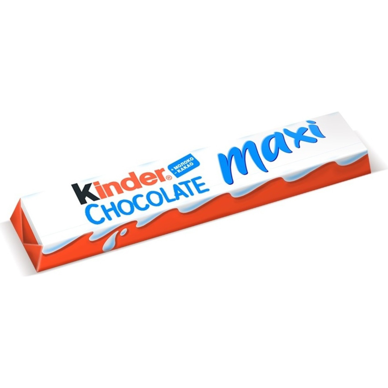 Kinder Maxi Chocolate Bar with Milk Filling 21g