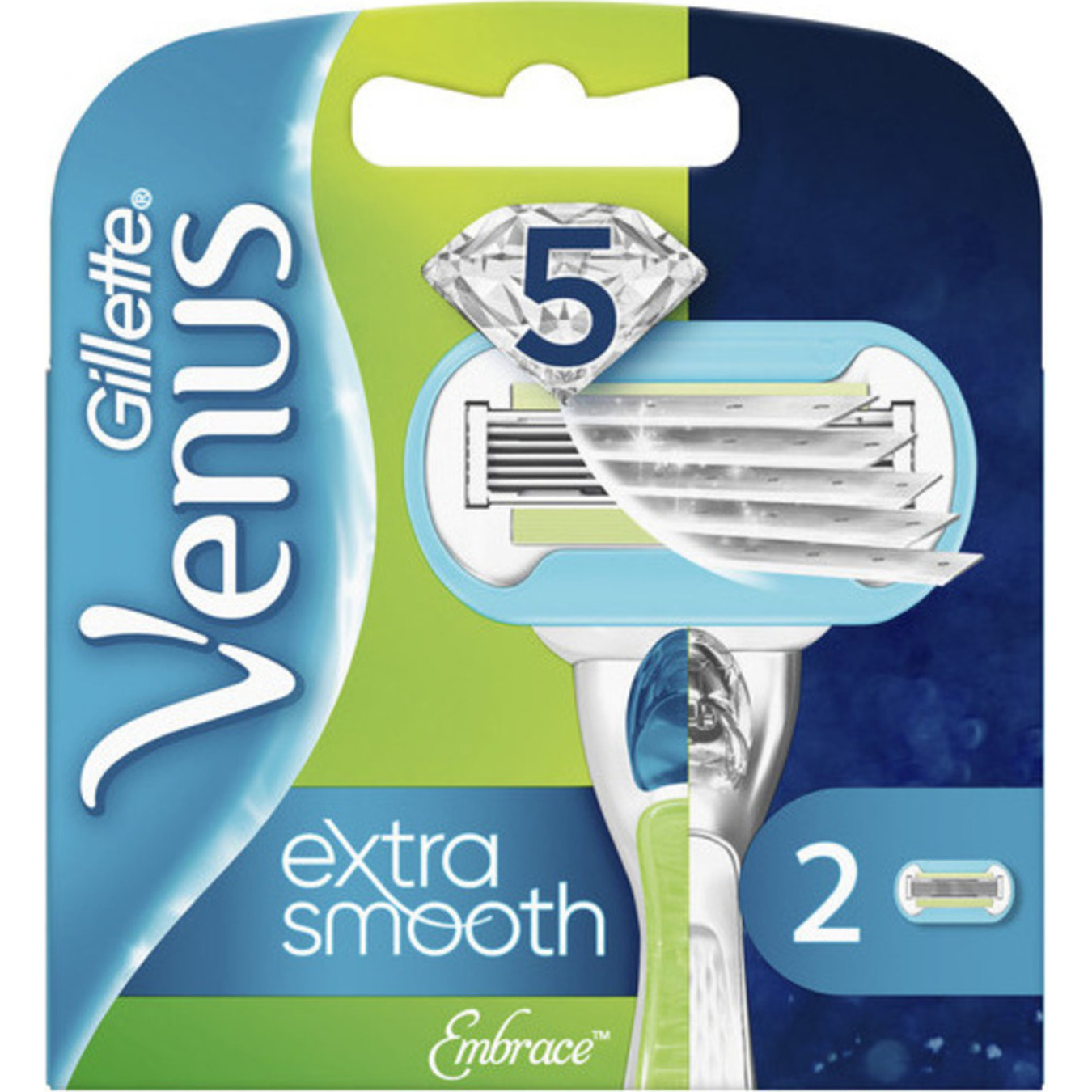 Картриджі Gillette Venus Embrace для гоління змінні 2шт