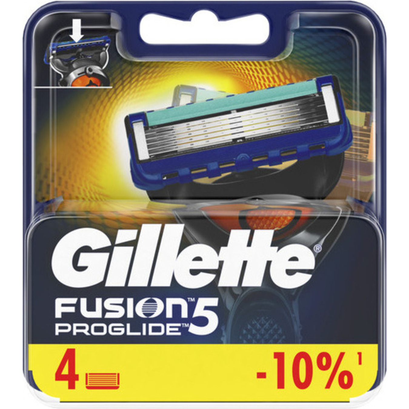 Картриджі Gillette Fusion 5 ProGlide для гоління змінні 4шт