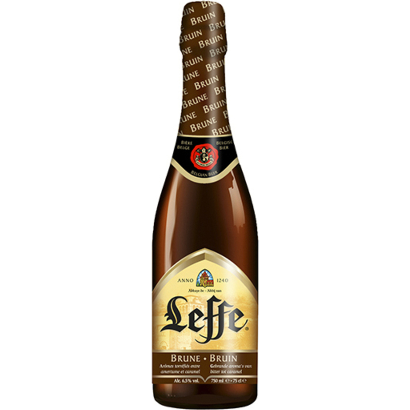Пиво Leffe Brune темное 0,75л стекло