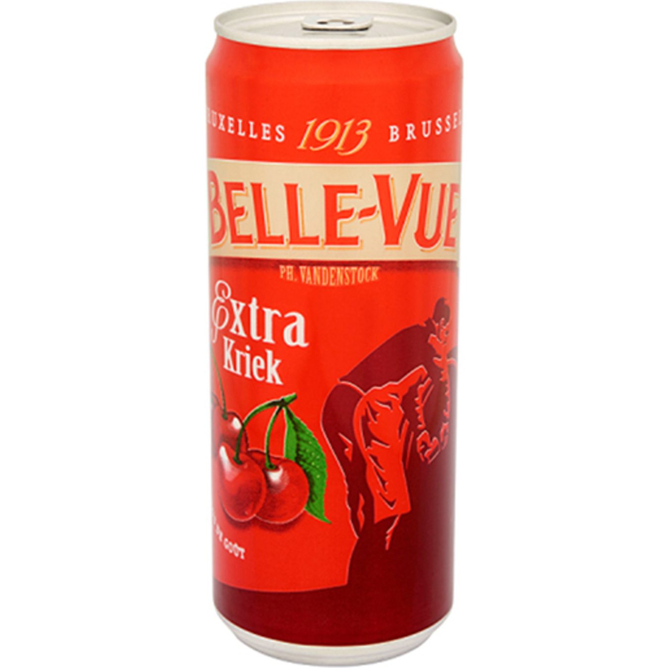 Belle-Vue Extra Kriek semi-dark special beer 4,1% 0,33l can