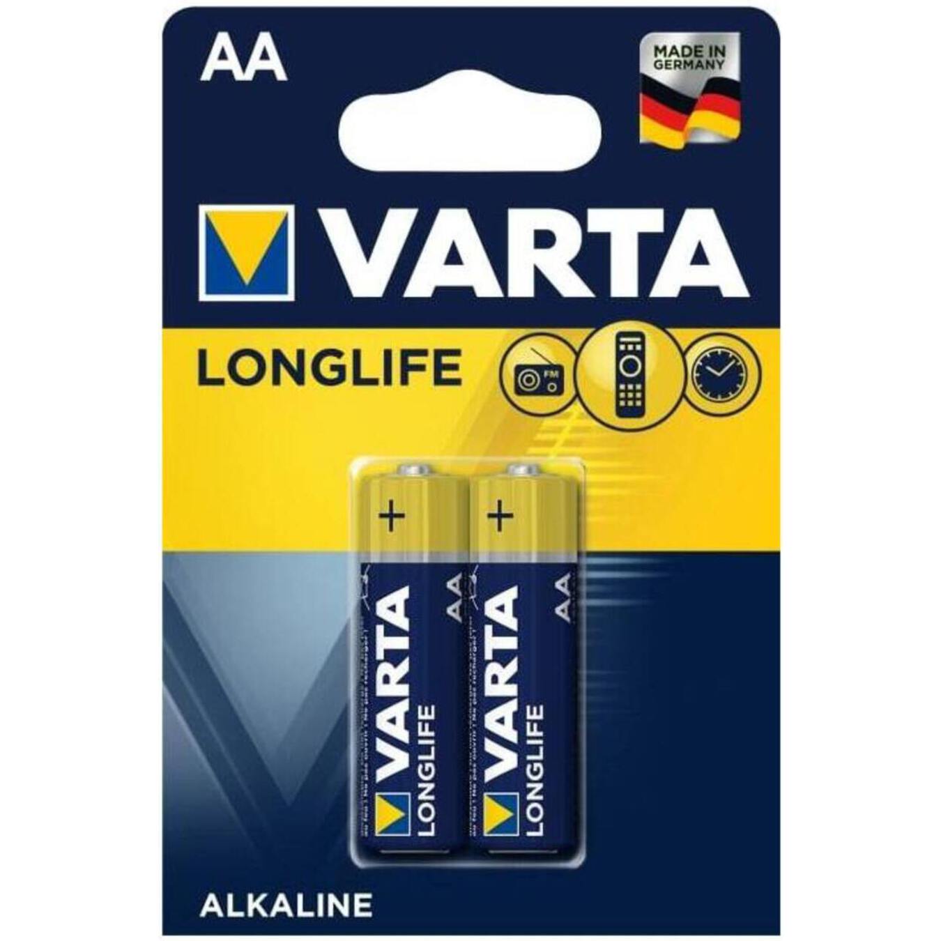 Battery Varta Longlife AA BLI 2pcs