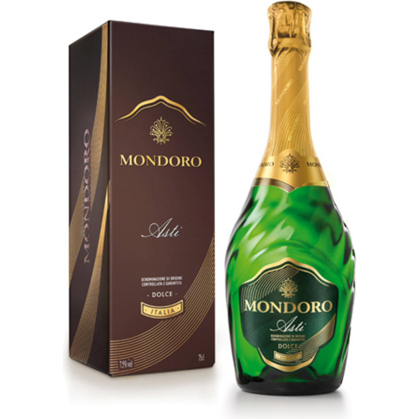 Вино ігристе Mondoro Asti Dolce DOCG біле солодке 7,5% 0,75л