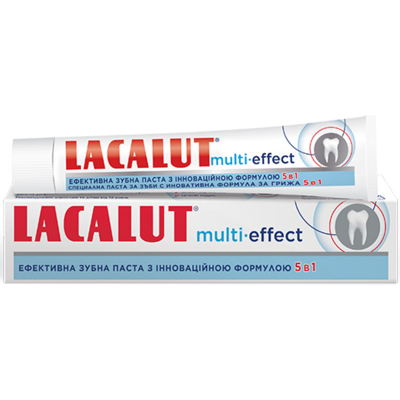 Зубна паста Lacalut Мульти-ефект 75мл