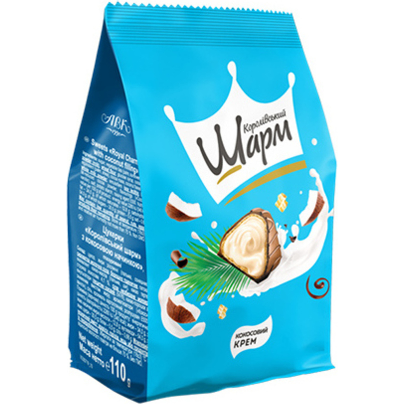AVK Royal Charm Sweets with Coconut Filling 110g