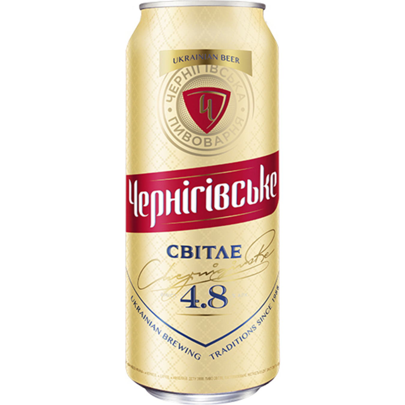 Пиво світле Чернігівське 4,8% 0,5л