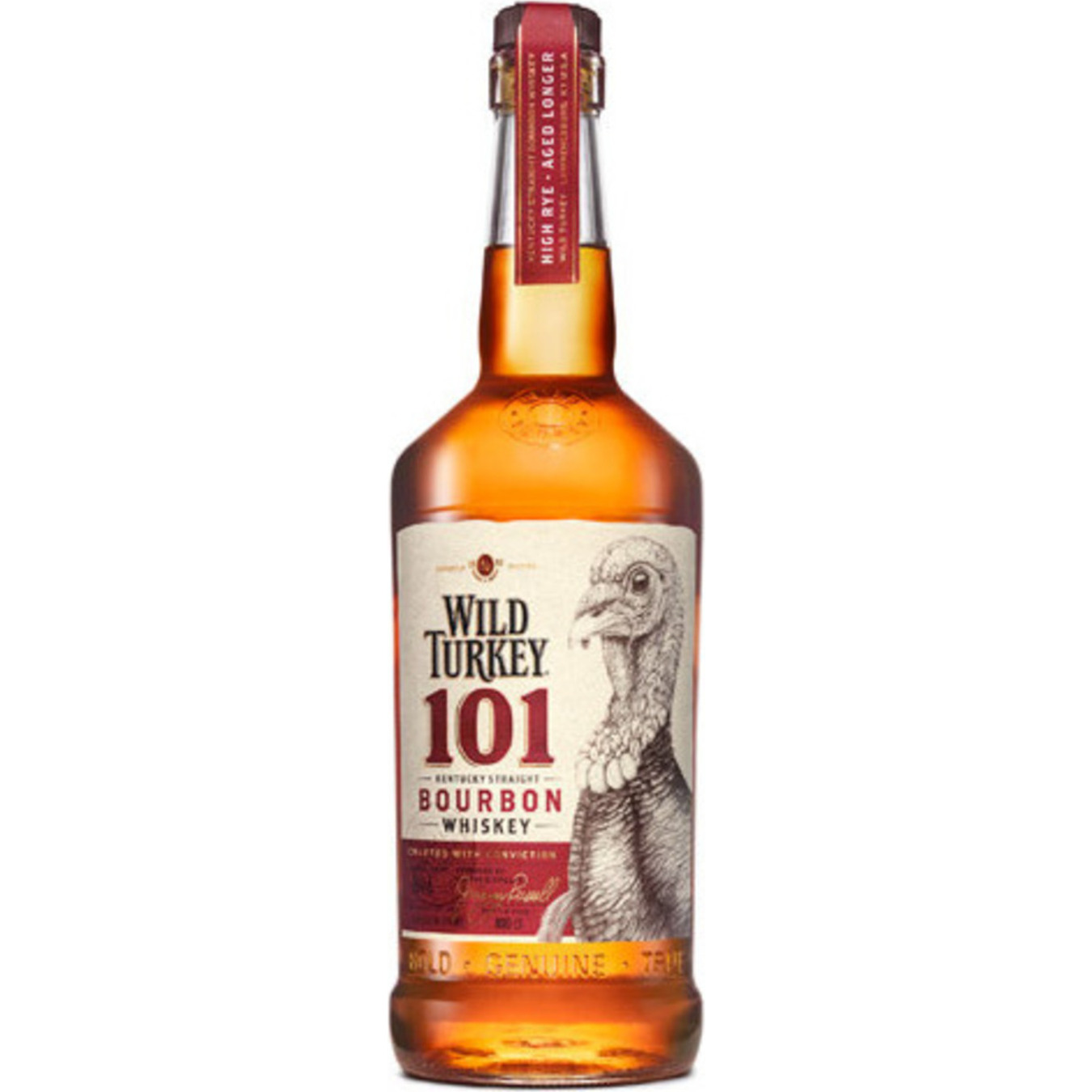 Whiskey Wild Turkey Bourbon 101 Proof 50,5% 1l
