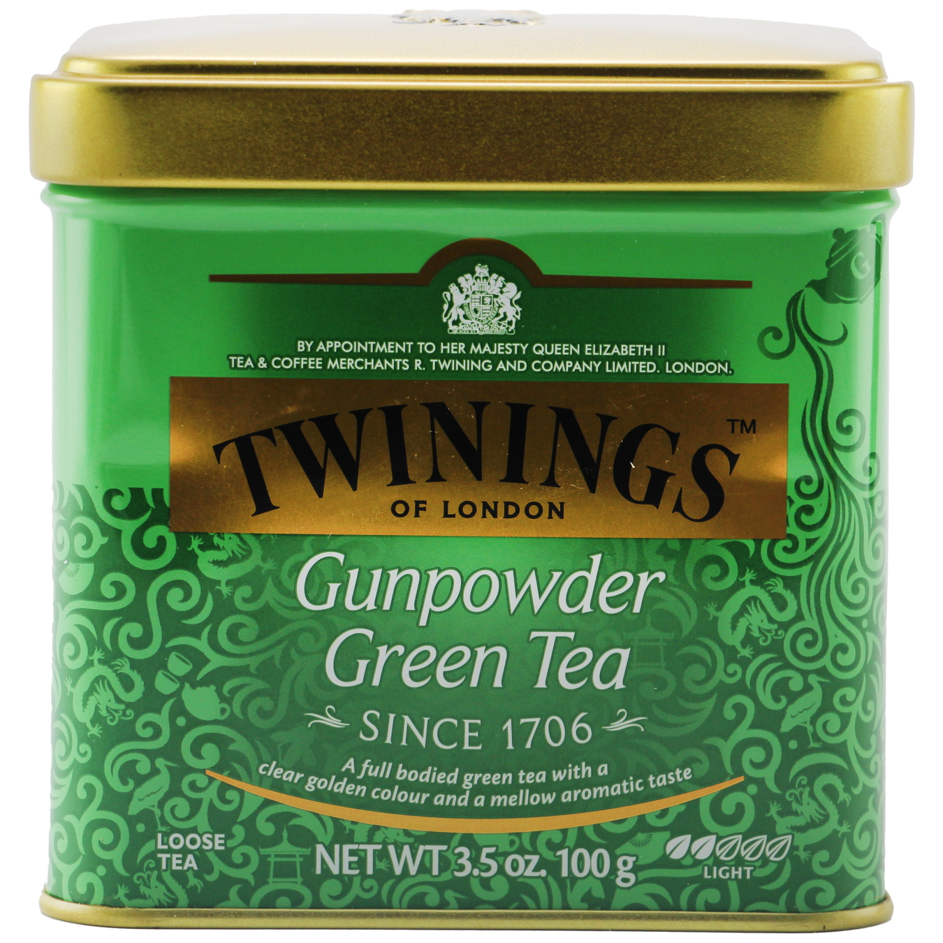 Чай зеленый Twinings gunpowder байховый 100г