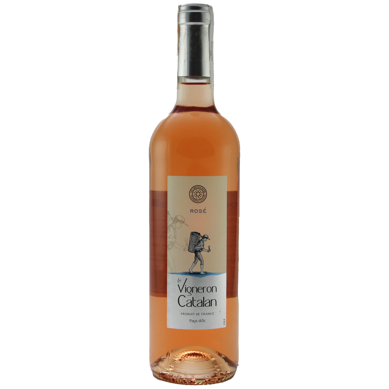 Вино Vigneron Catalan столове сухе рожеве 12,5% 0,75 л