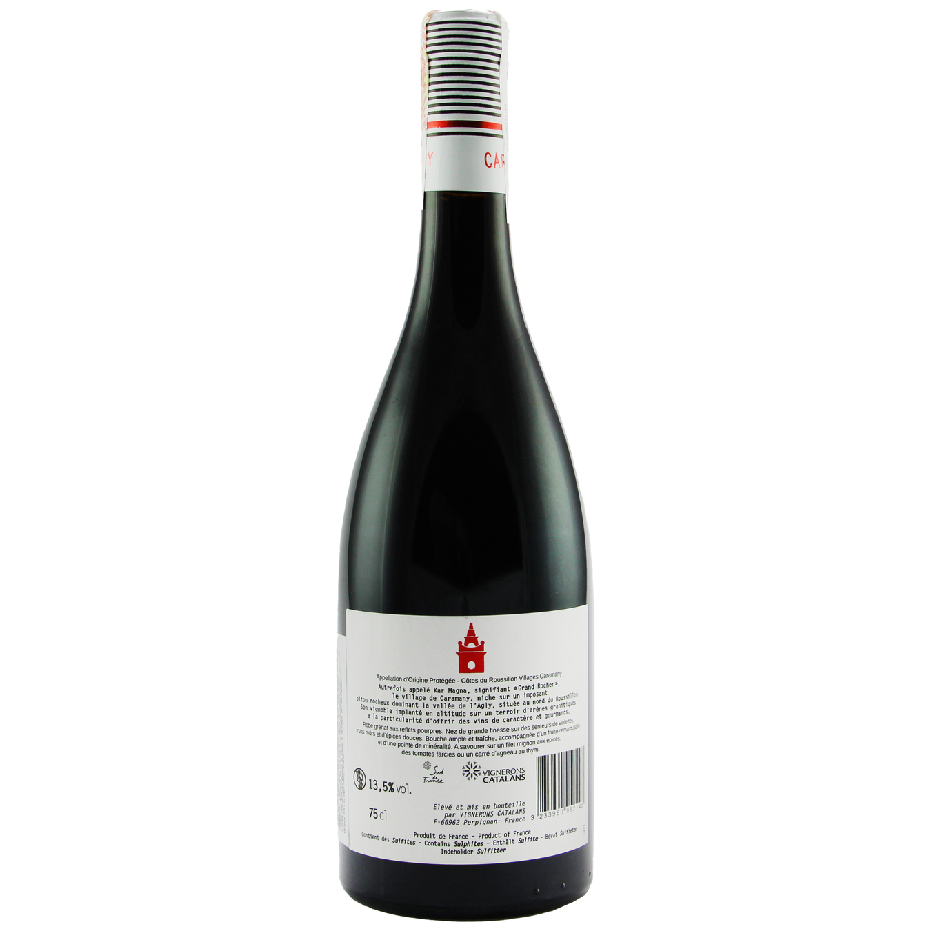 Вино Caramany Kar Magna Roussillon Villages червоне сухе 14% 0,75л 2
