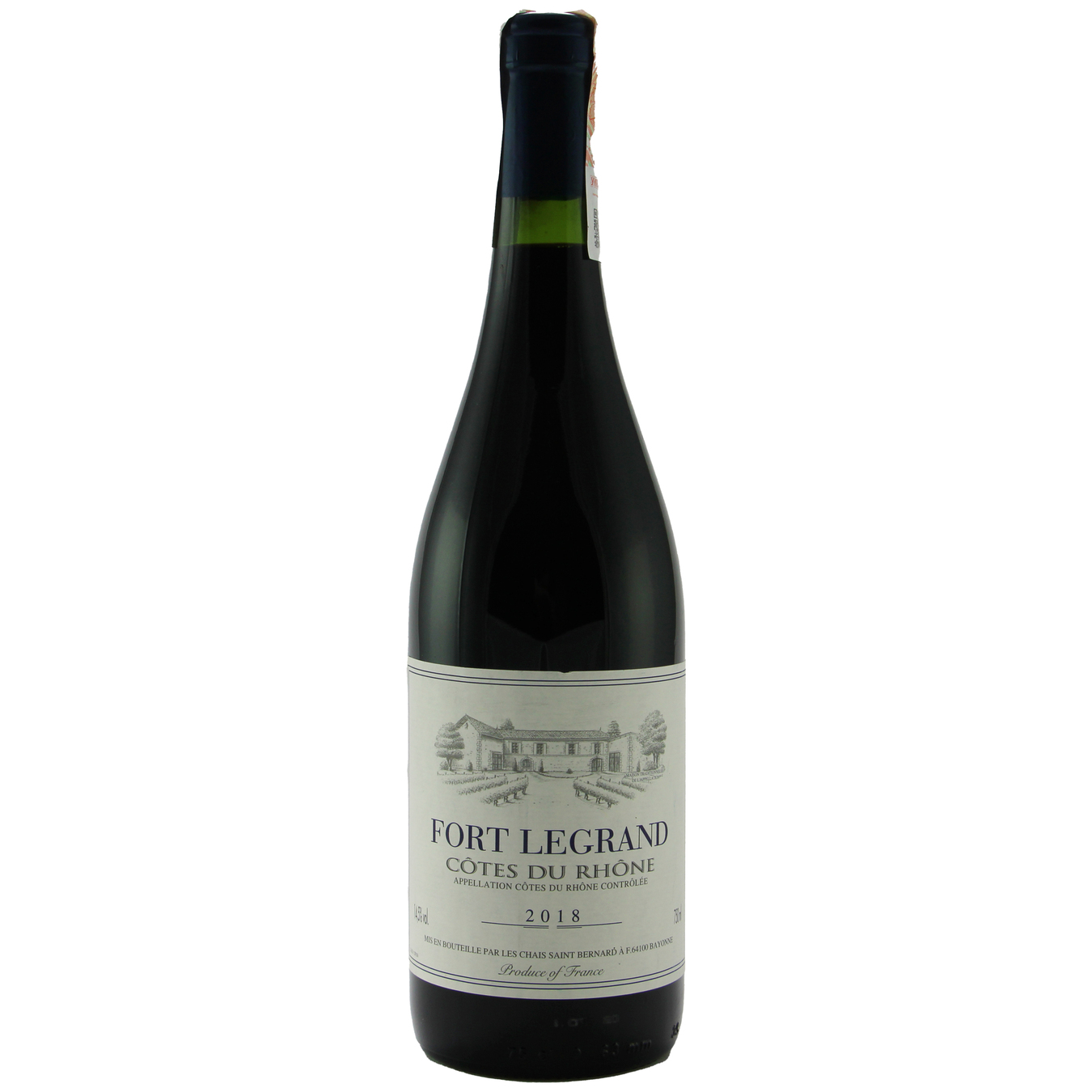 Вино Chais Saint Bernard Fort Legrand Cotes du Rhone червоне сухе 13% 0.75л
