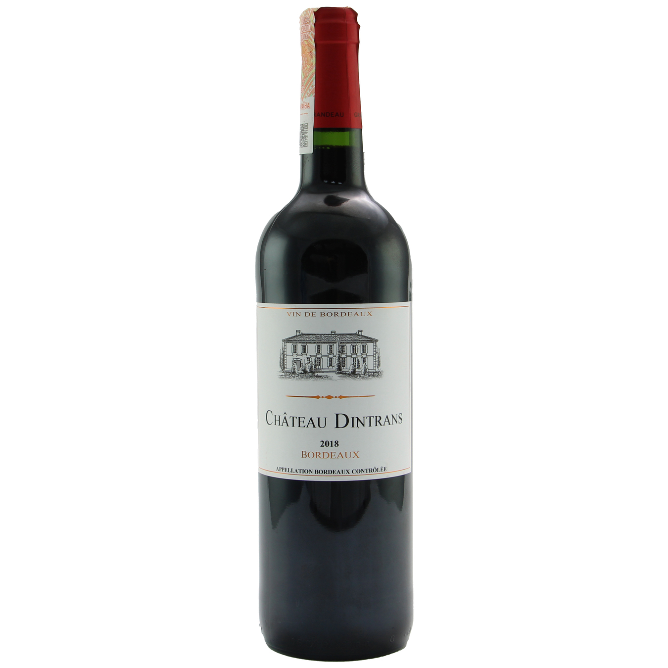Вино Chateau Dintrans Bordeaux красное сухое 13.5% 0,75л