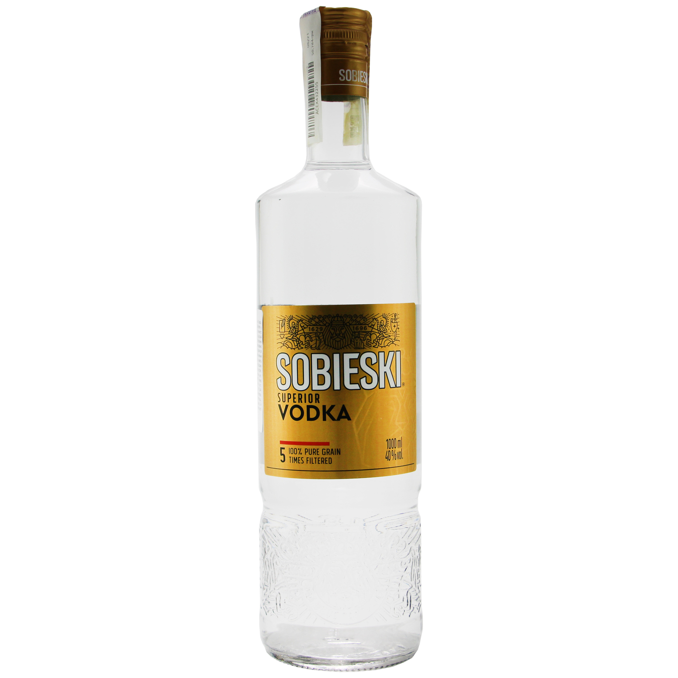 Sobieski Superior vodka 40% 1l