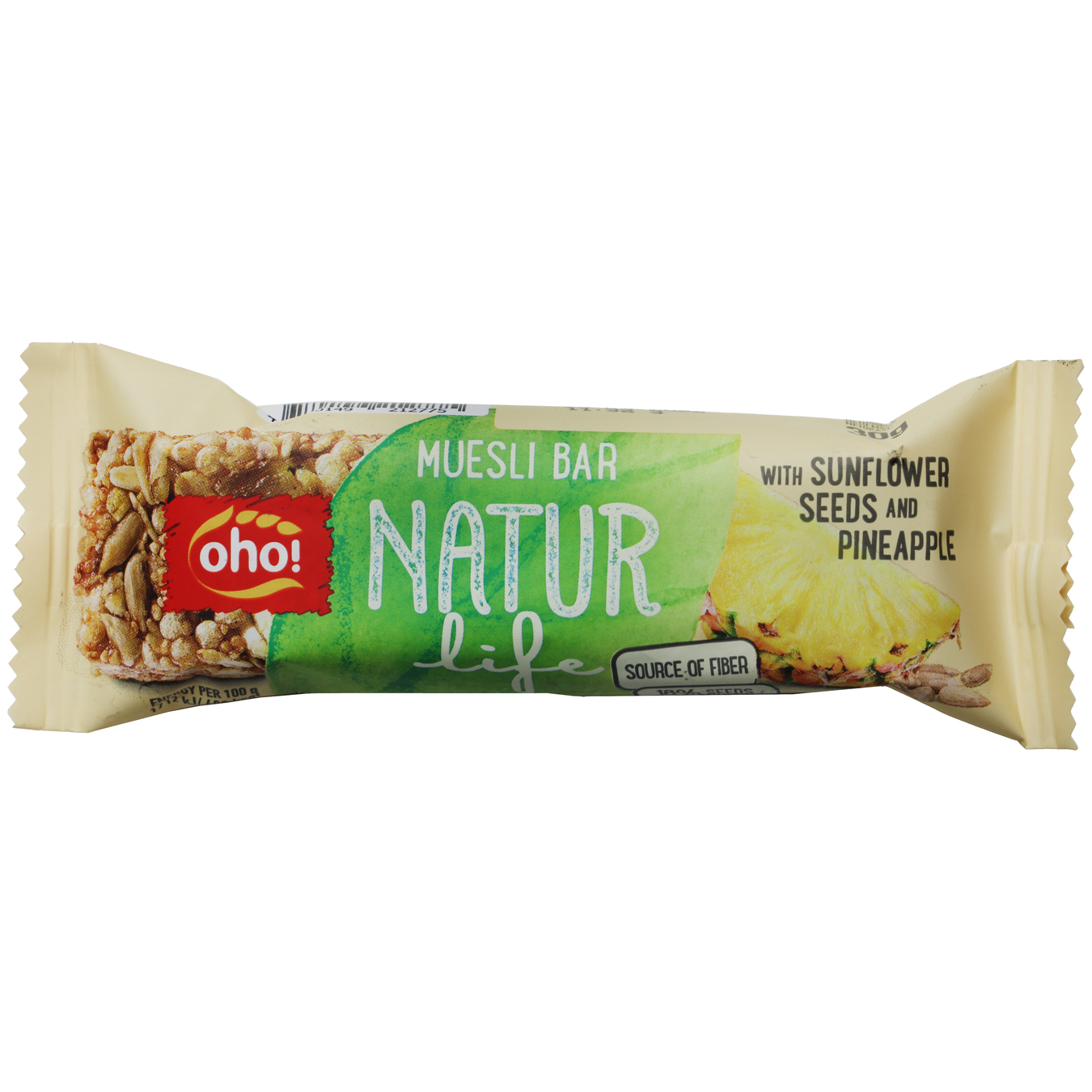 OHO Natur Life With Seeds And Pineapple Cereal Bar 30g