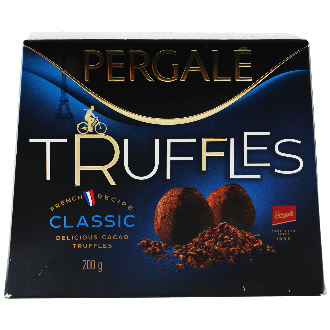Цукерки Pergale Truffles Classic 200г