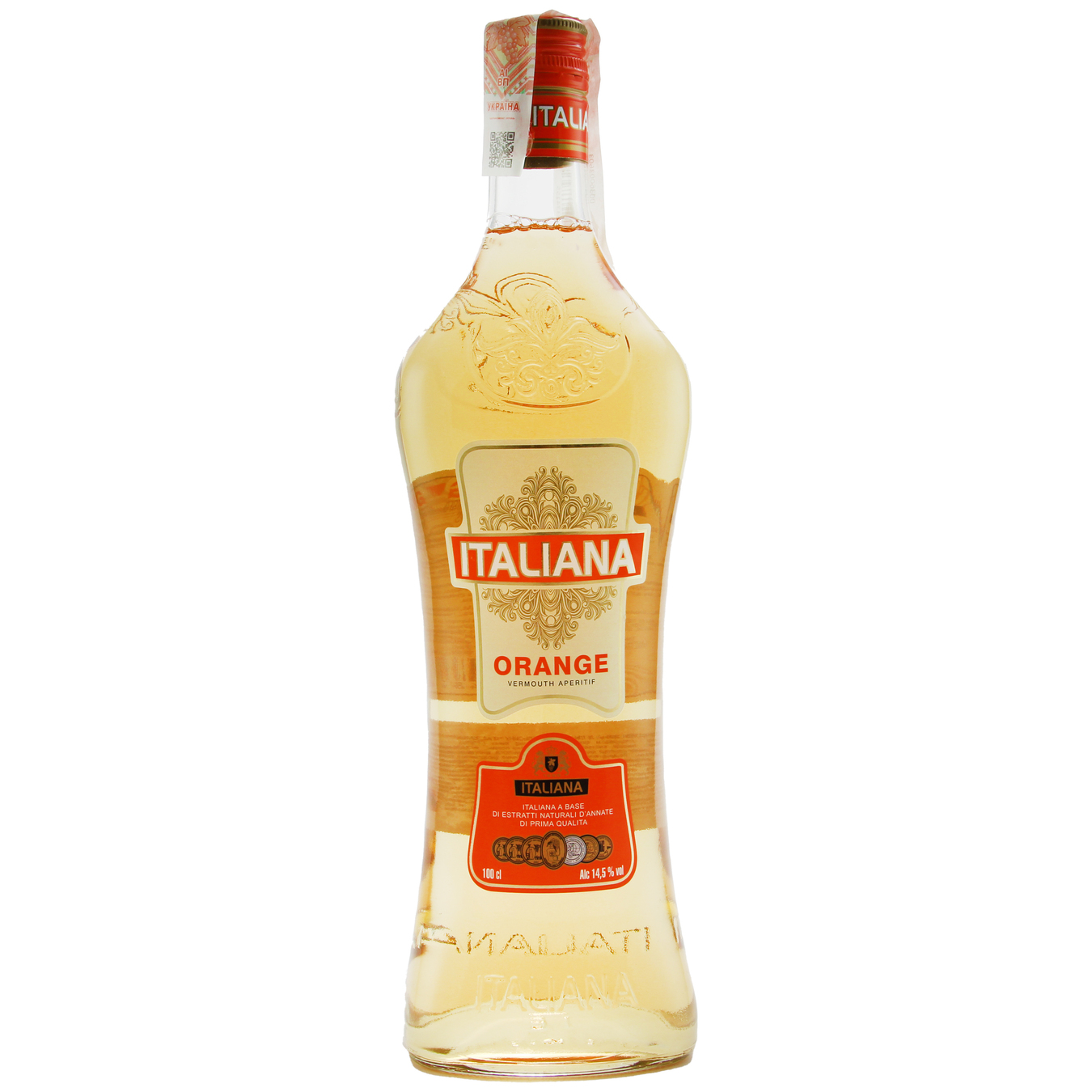 Вермут Italiana Orange сладкий 14,5% 1л