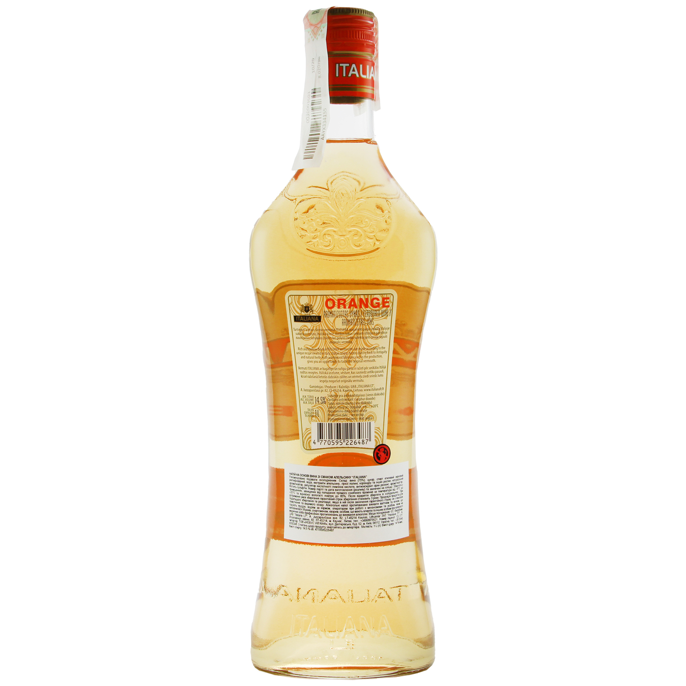 Vermouth Italiana Orange sweet 14.5% 1l 2