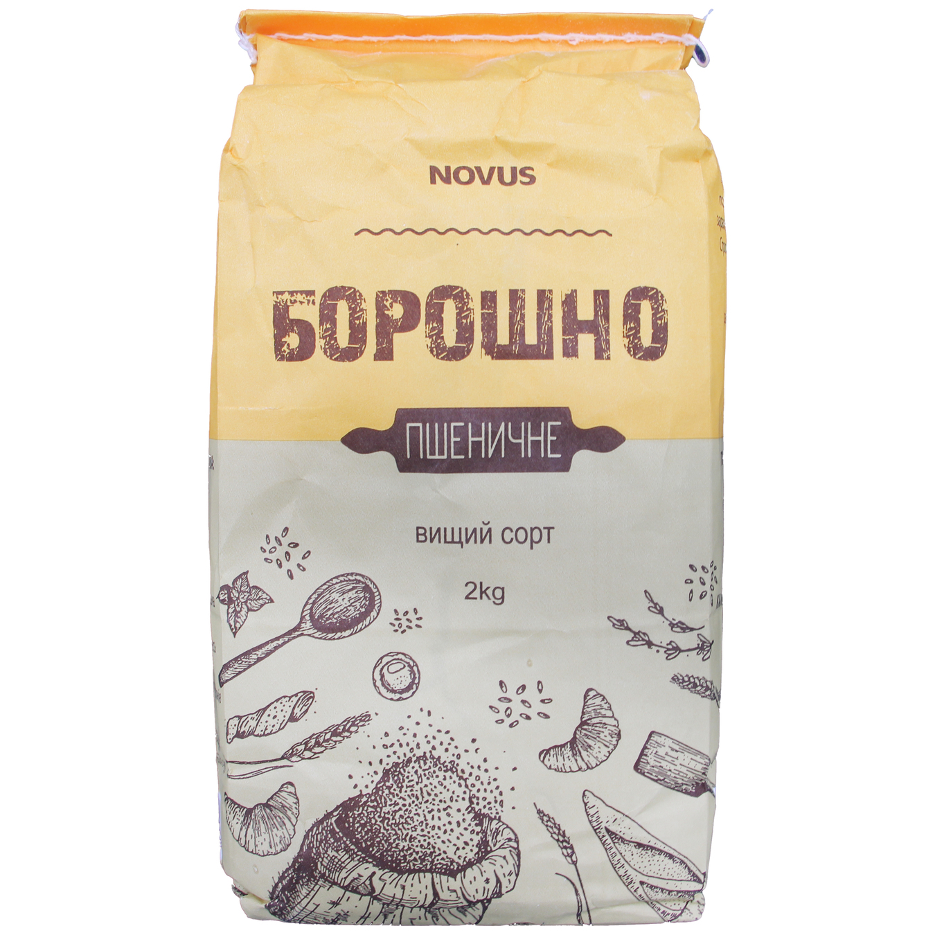 Novus Top Grade Wheat Flour 2kg