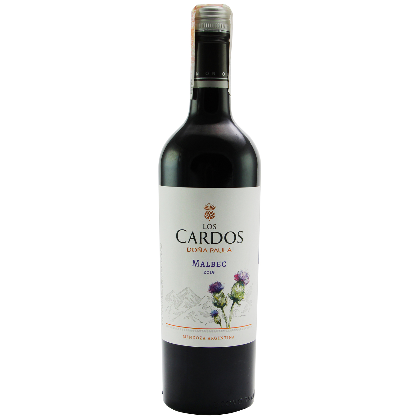 Вино Los Cardos Malbec Mendoza червоне сухе 13,5% 0,75л