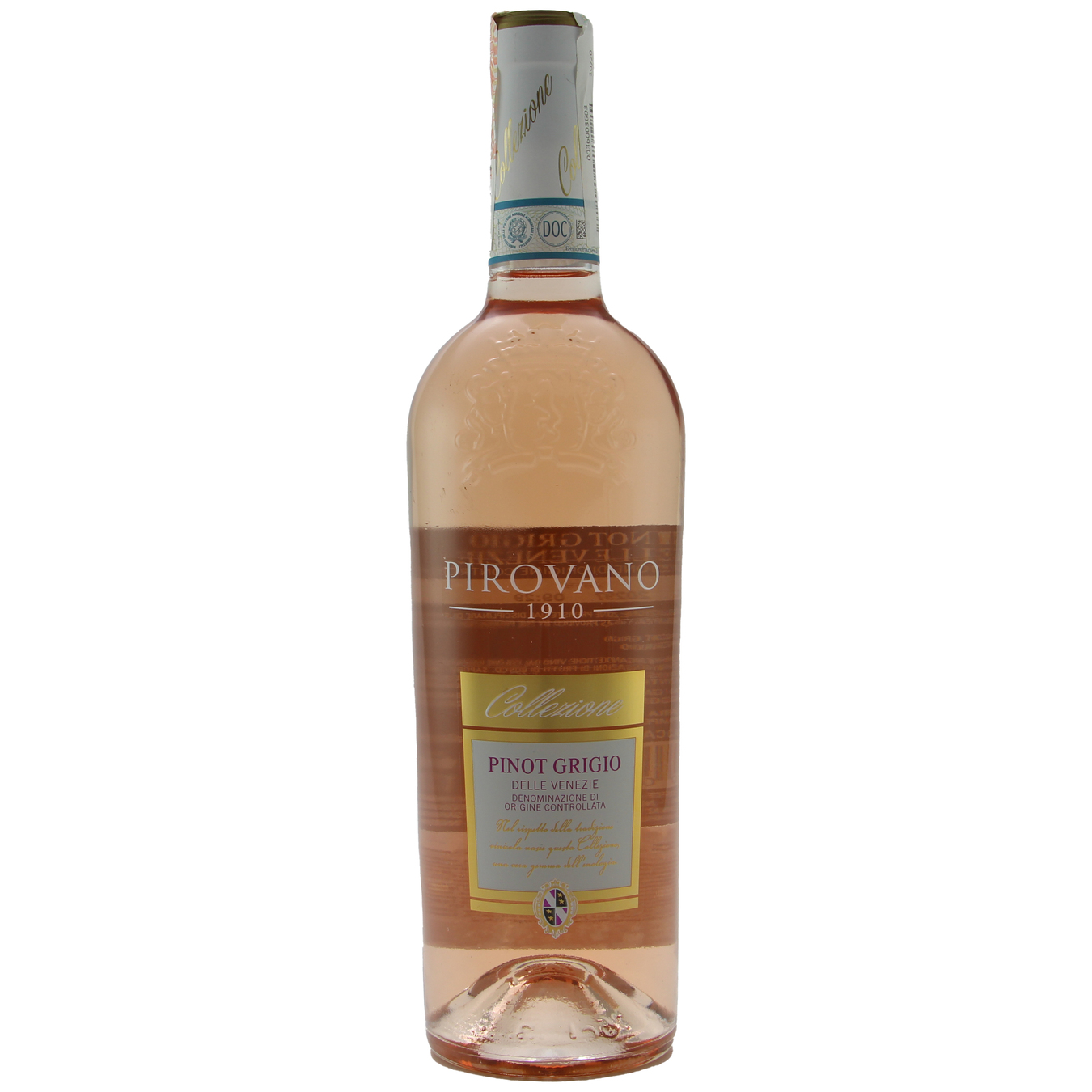 Вино Collezione Pirovano Pinot Grigio розовое сухое 12% 0,75л
