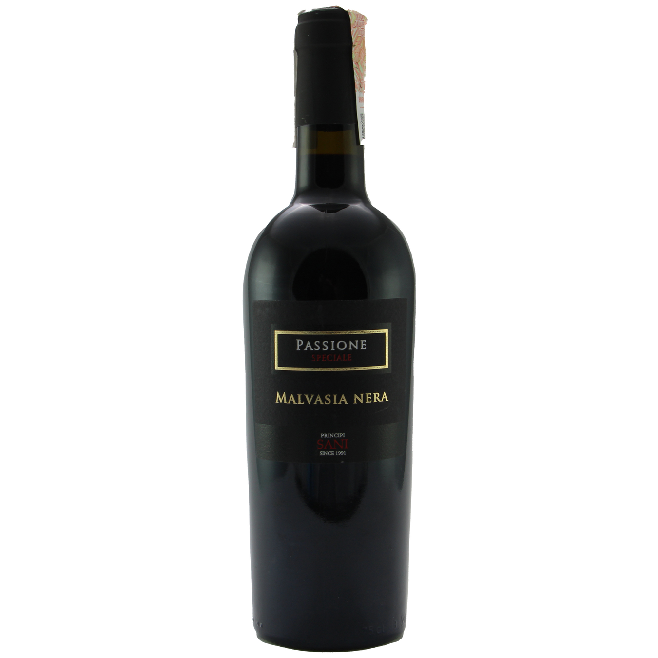 Вино Carlos Sani Passione Speciale Malvasia Nera Puglia IGT красное полусухое 15% 0,75л