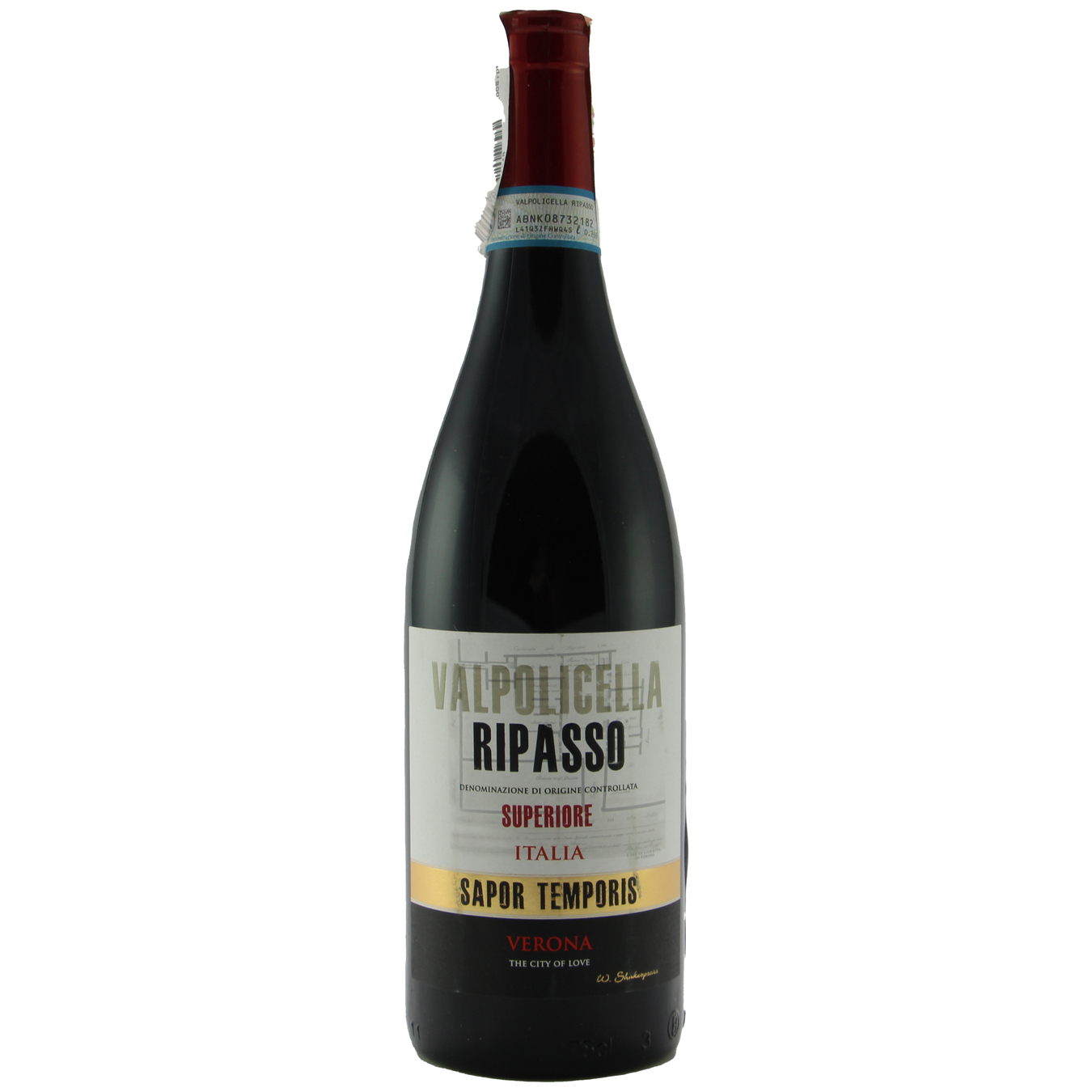 Вино Ripasso Sapor Temporis червоне сухе 14% 0,75л