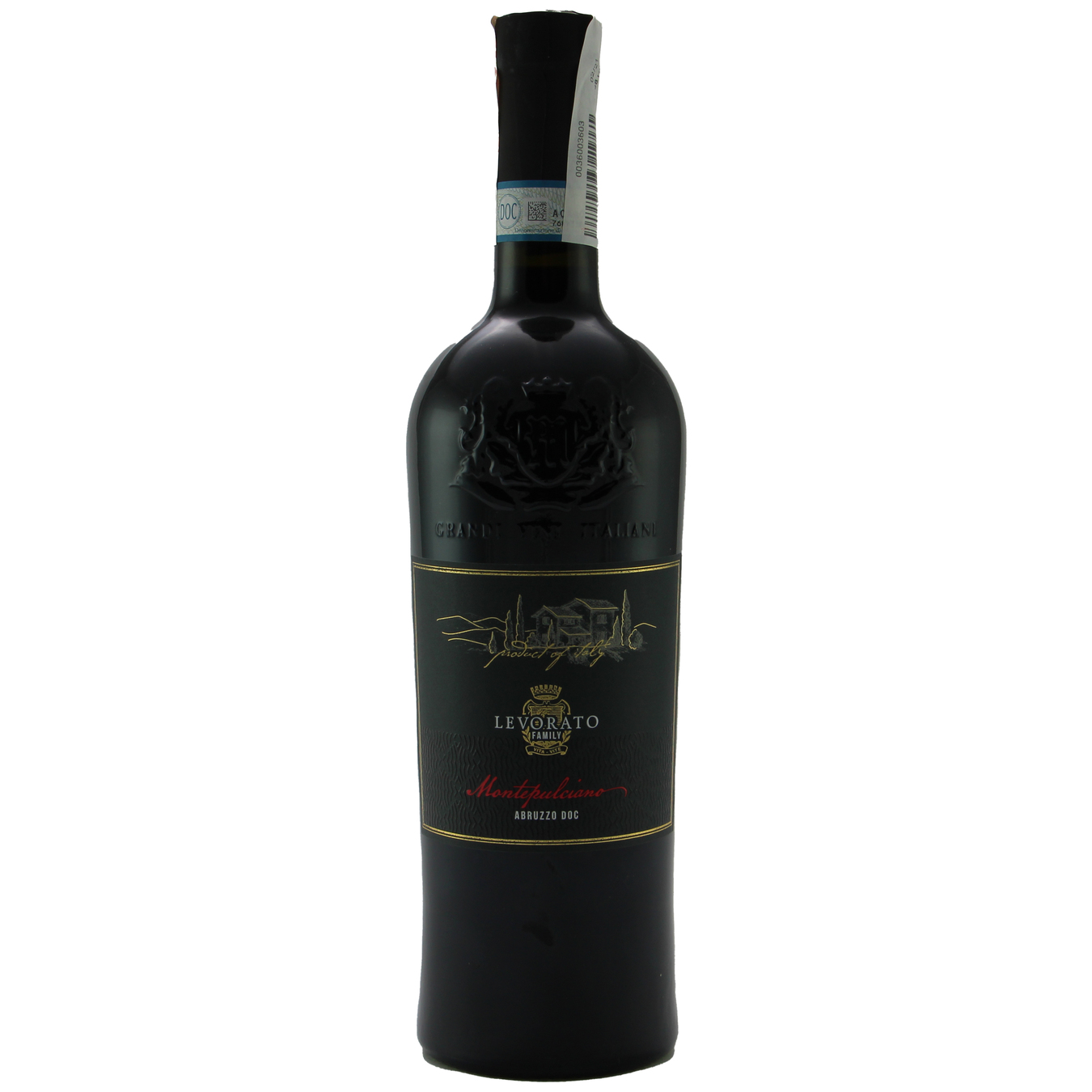 Вино Levorato Family Montepulciano d'Abruzzo DOC червоне сухе 12,5% 0,75л