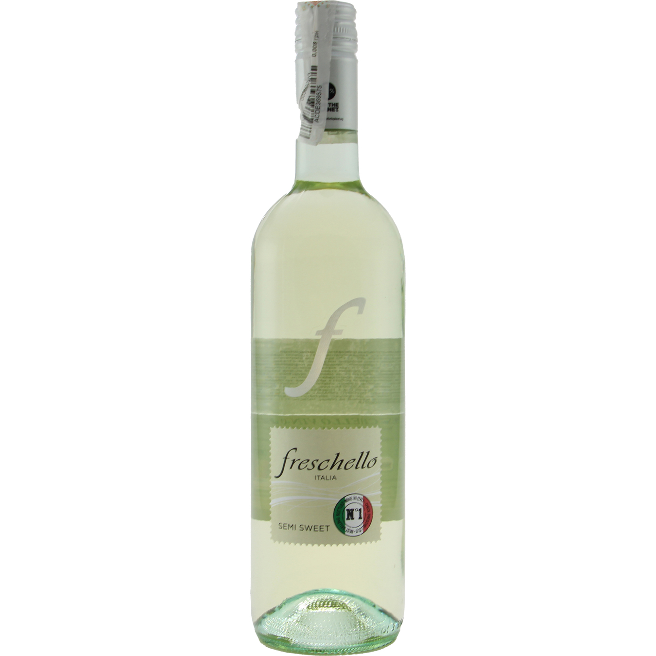 Вино Freschello Bianco біле напівсолодке 10,5% 0,75л