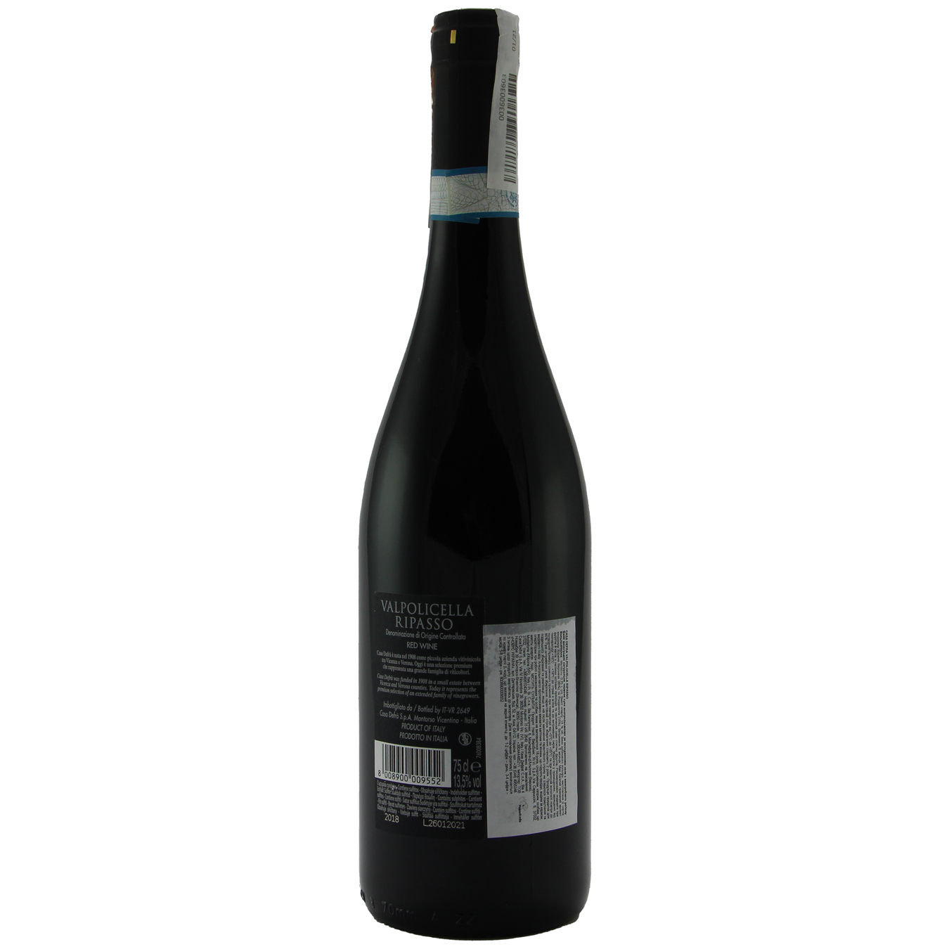 Вино Casa Defra Vilpolicella Ripasso червоне сухе 14% 0,75л 2