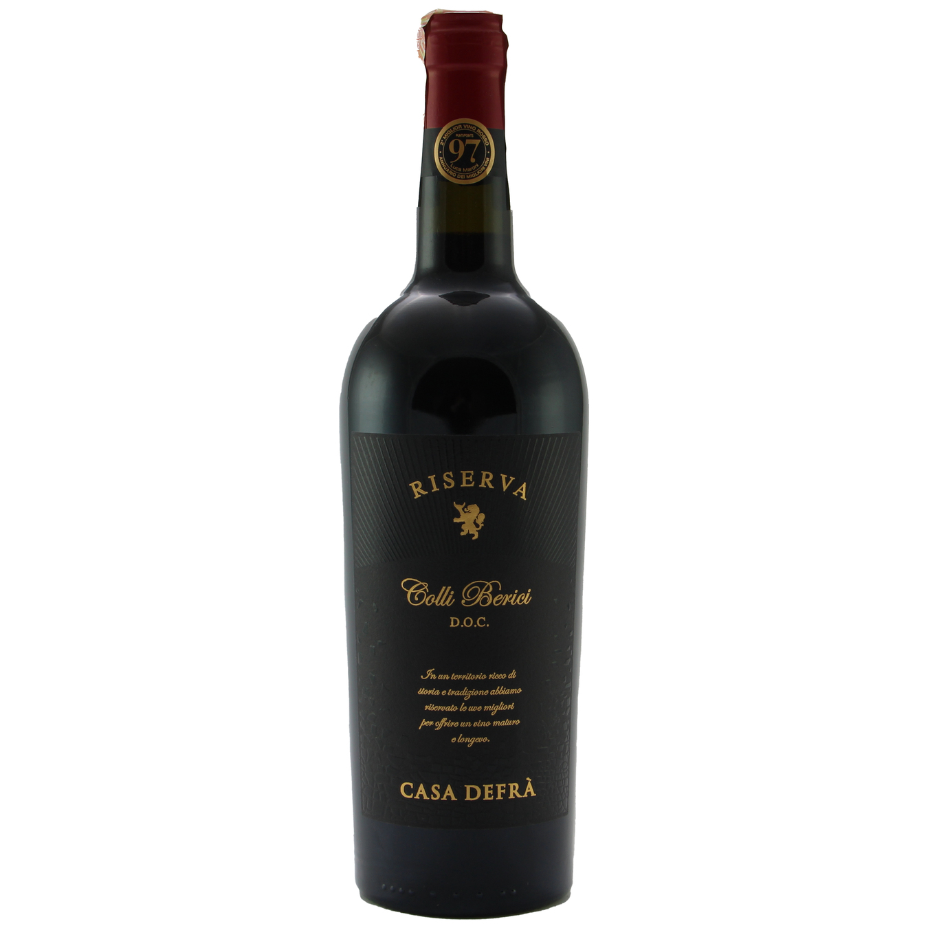 Вино Casa Defra Rosso Riserva Colli Berici DOC червоне сухе 14% 0.75л