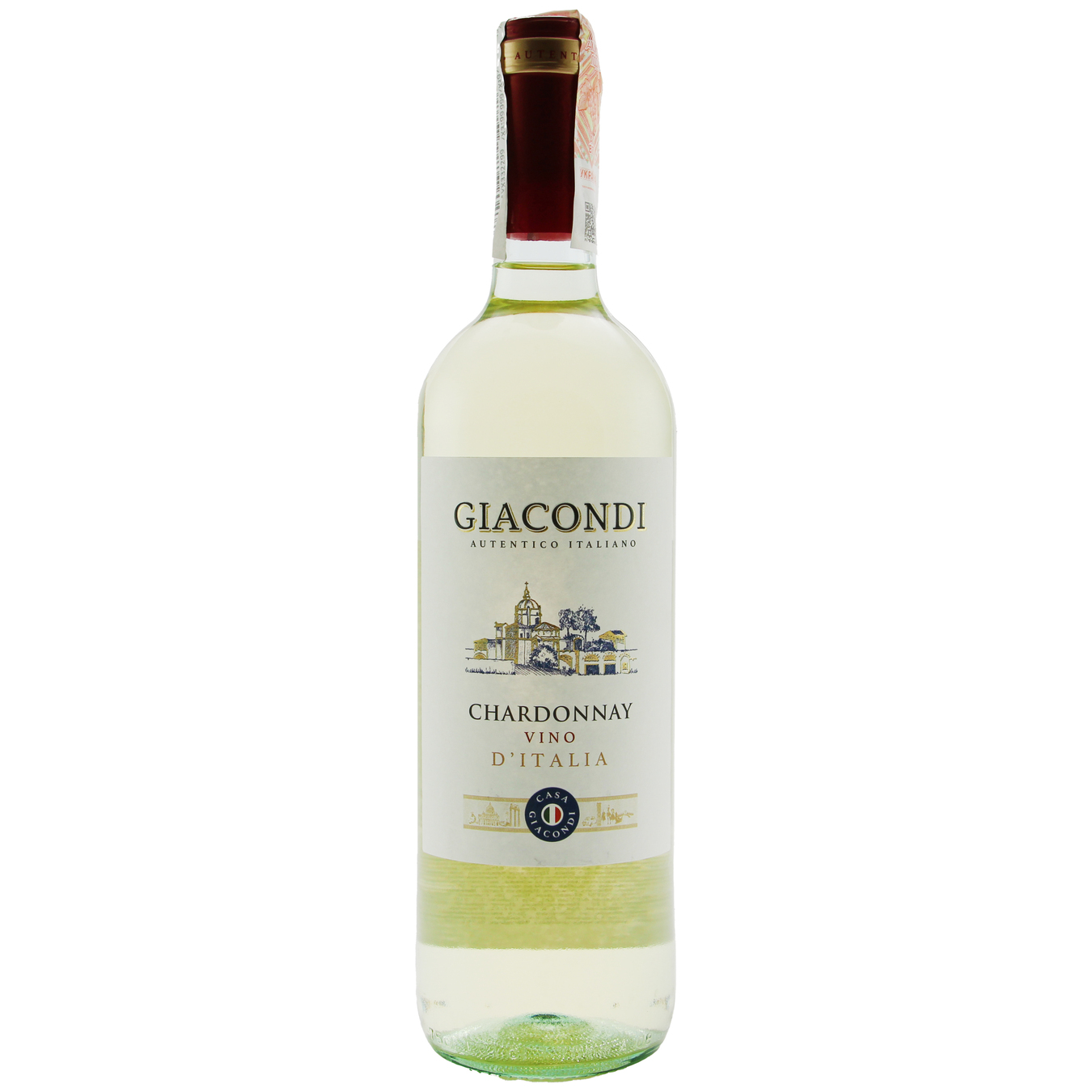 Вино Giacondi Chardonnay Delle Venezie біле сухе 12% 0,75л