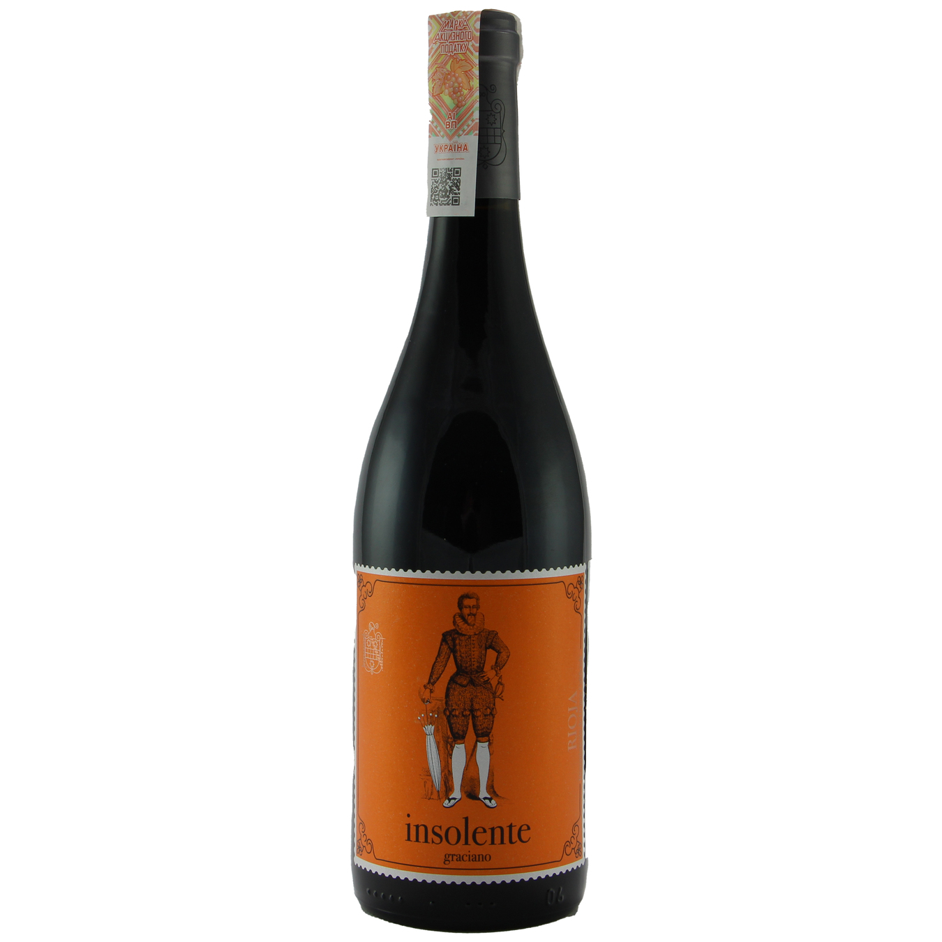 Вино Insensato Graciano красное сухое 14% 0,75л