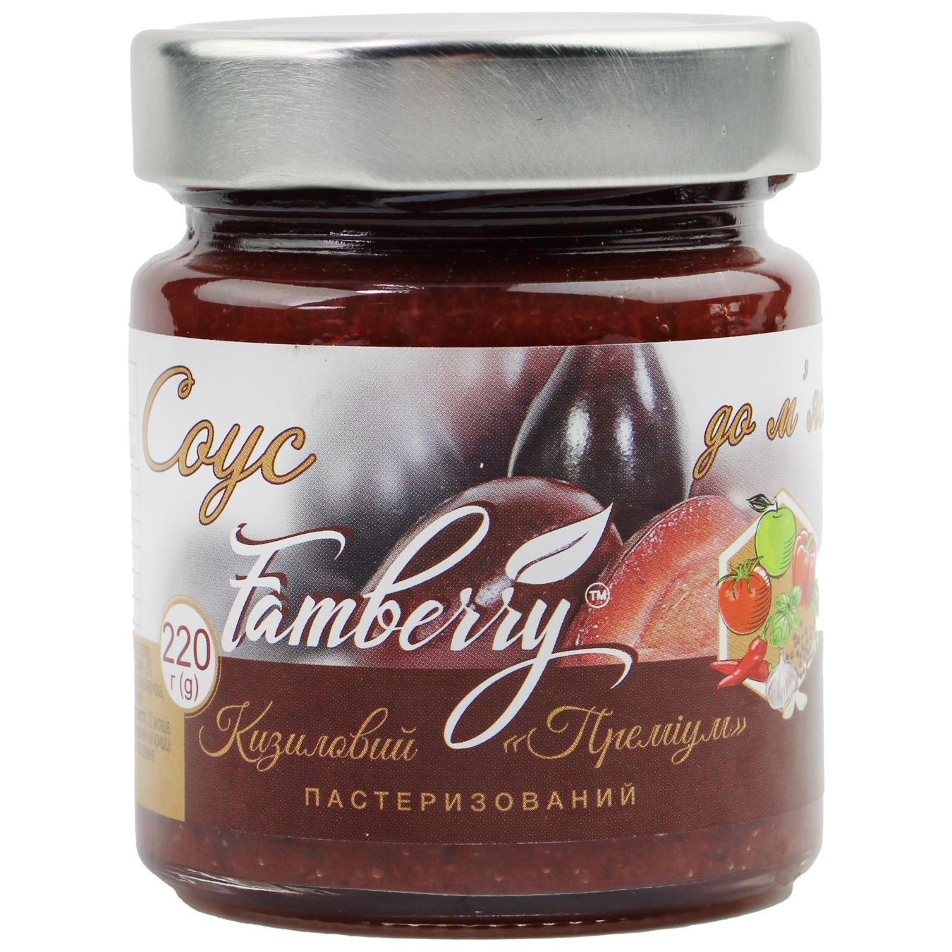 Famberry Premium Dogwoods Sauce 220g