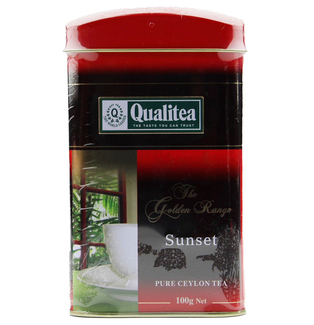 Чай чорний Qualitea Sunset великолистовий 100г