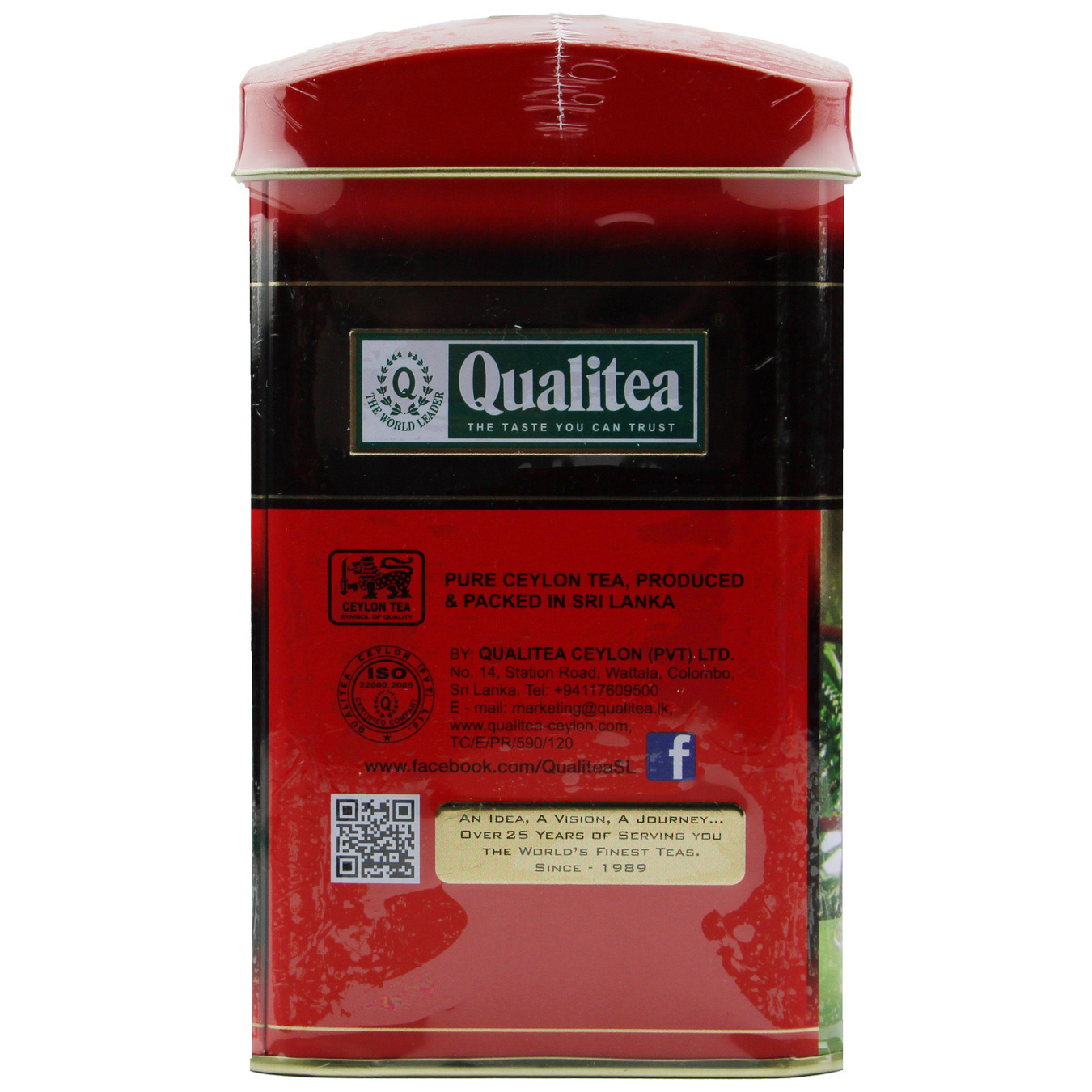 Чай черный Qualitea Sunset крупнолистовой 100г 2