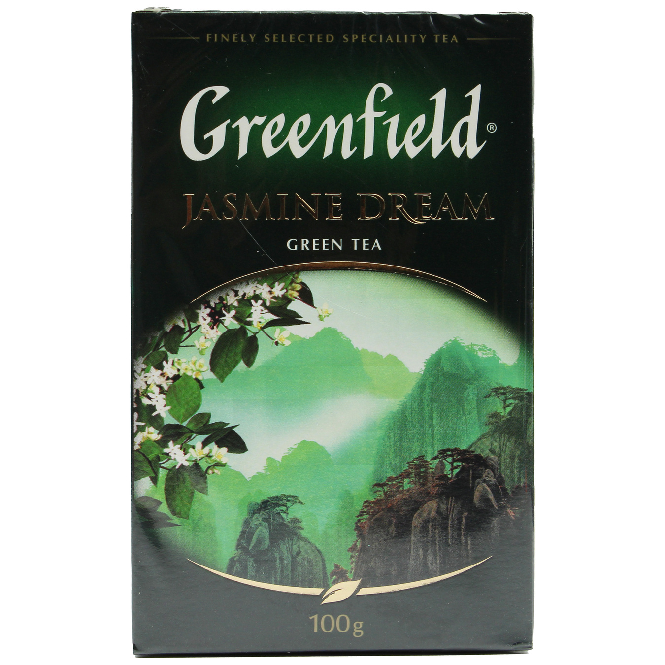 Чай зелений Greenfield Jasmine Dream з жасміном листовий 100г