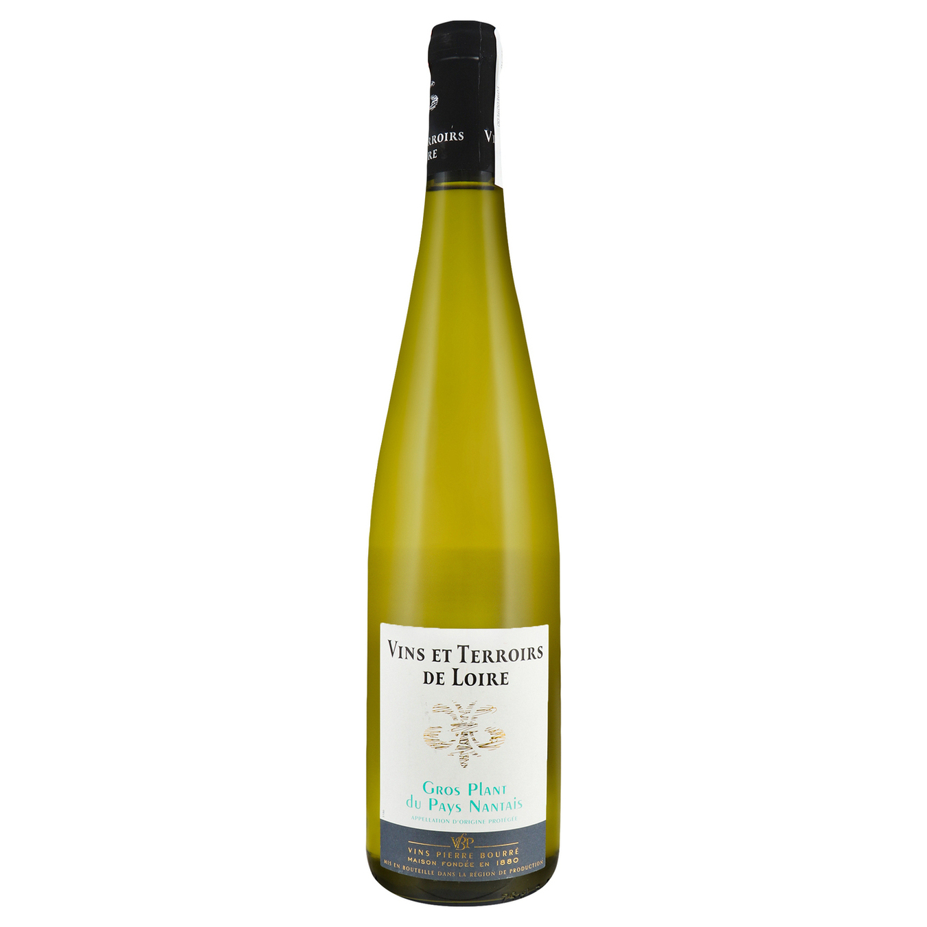 Wine Vins et Terroirs de Loire Gros Plant du Pays Nantais White Dry 11%0,75l